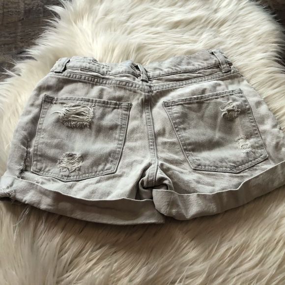 All Saints Grey Pam Shorts - Picture 7 of 7